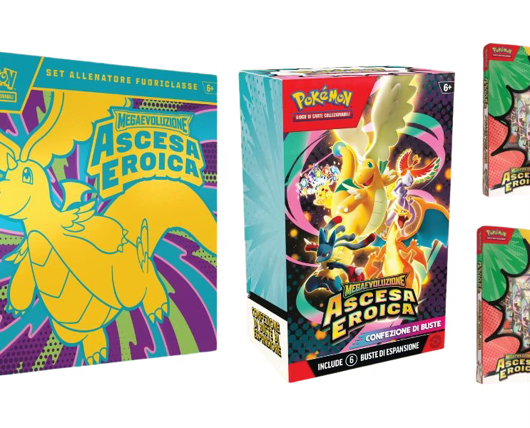 Bundle 6 Bustine Ascesa Eroica